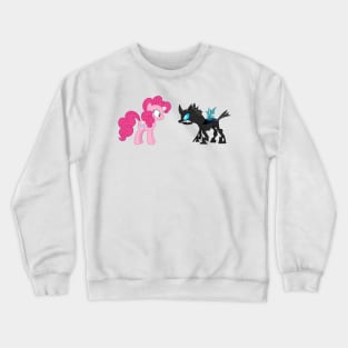 Pinkie Pie vs Changeling Crewneck Sweatshirt